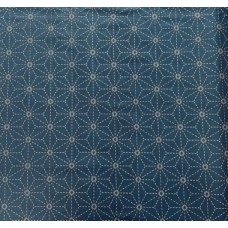 Sashiko Fabric - Asanoha/ Star or Hemp Leaf Design